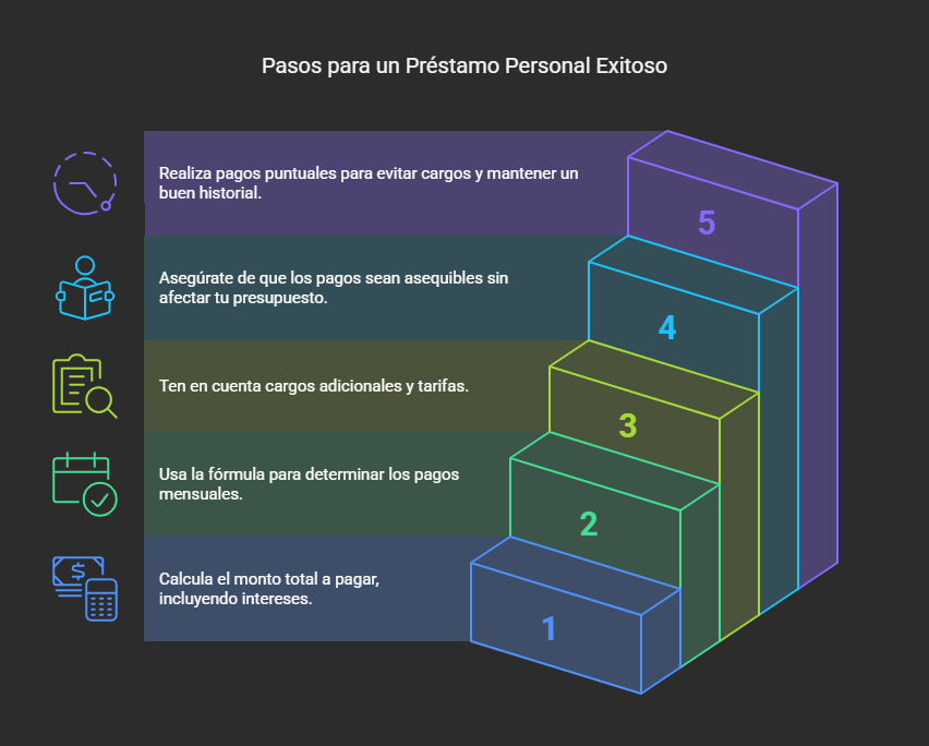 ¿Cómo hacer el cálculo para el pago de un préstamo personal